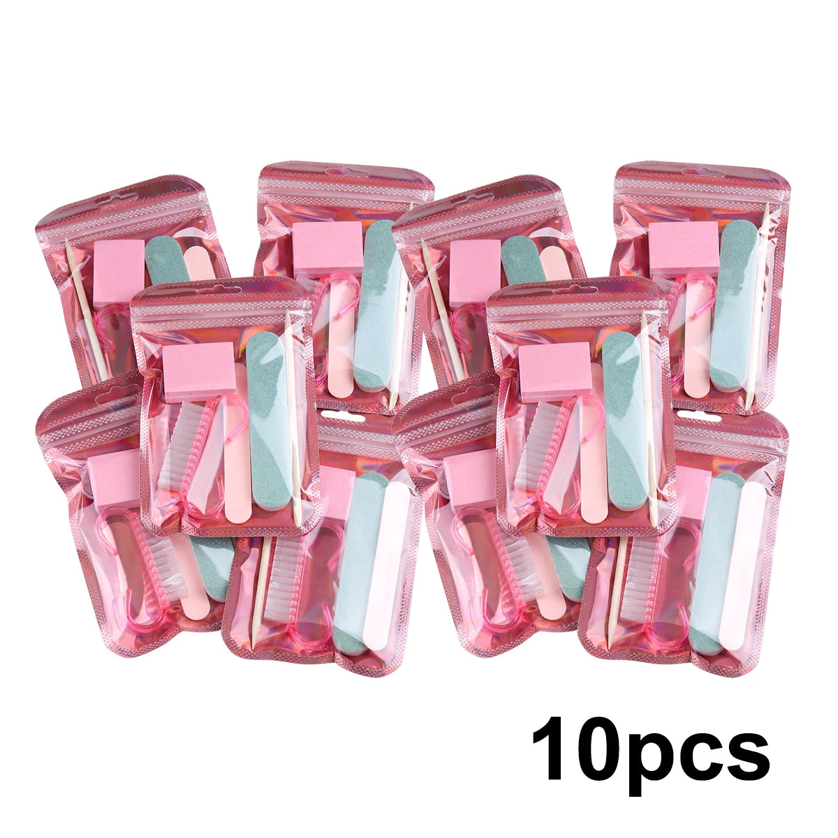 Professional Nail Art Kit — Manicure Preparation & Polishing Set