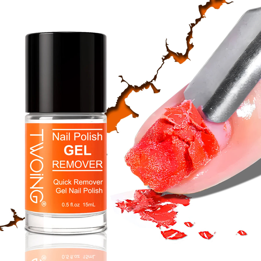 TWOING Gel Polish Remover — Fast Soak-Off Formula, No Wrapping Required