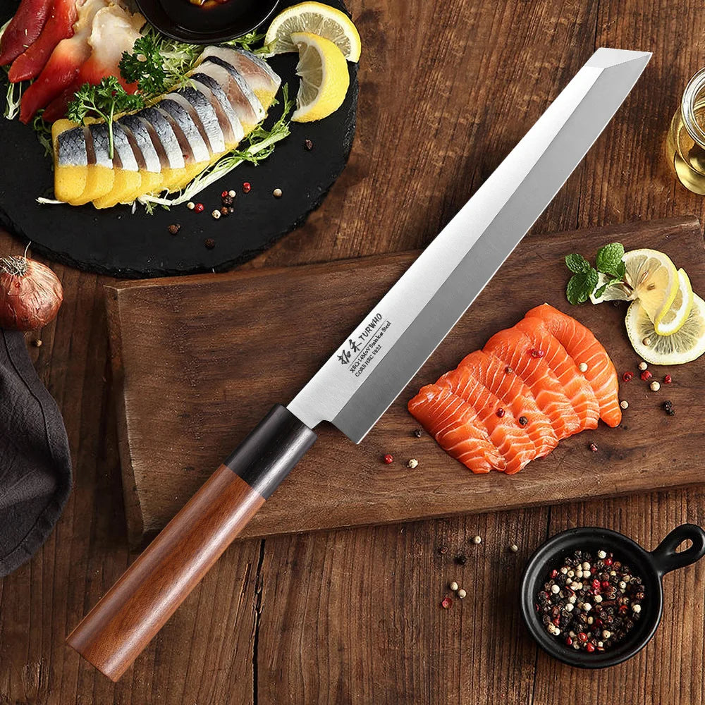 TURWHO Sashimi Knife — Professional Stainless Steel Filleting Blade