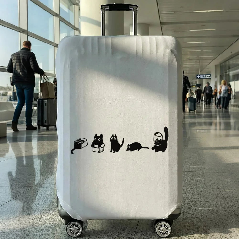 Elastic Luggage Cover Protector — Waterproof and Dustproof Suitcase Guard