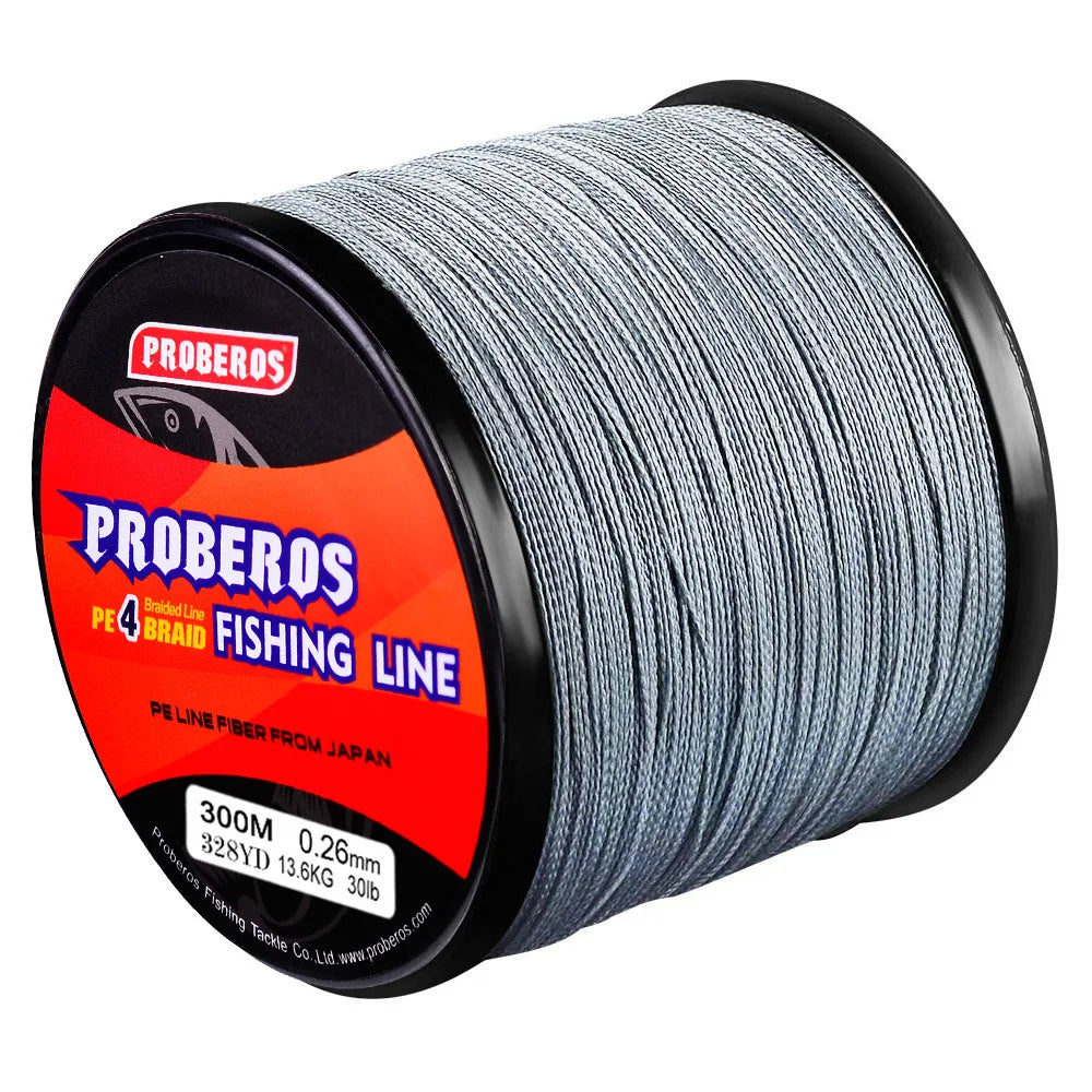 4-Strand Braided Fishing Line — High Strength Multifilament for Carp & Ocean