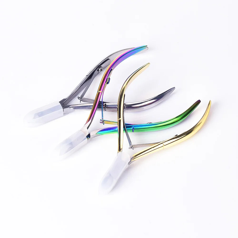 Stainless Steel Cuticle Nipper — Professional Dead Skin Remover & Trimmer