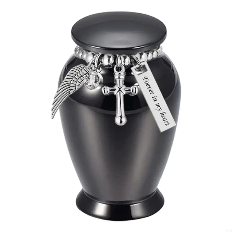 Elegant Pet Memorial Urn — Small Keepsake Cremation Container
