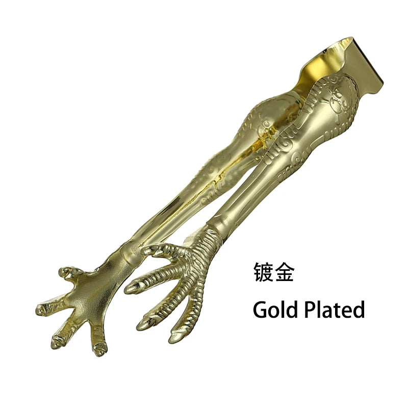 Eagle Claw Ice Tongs — Creative Stainless Steel Serving Tool