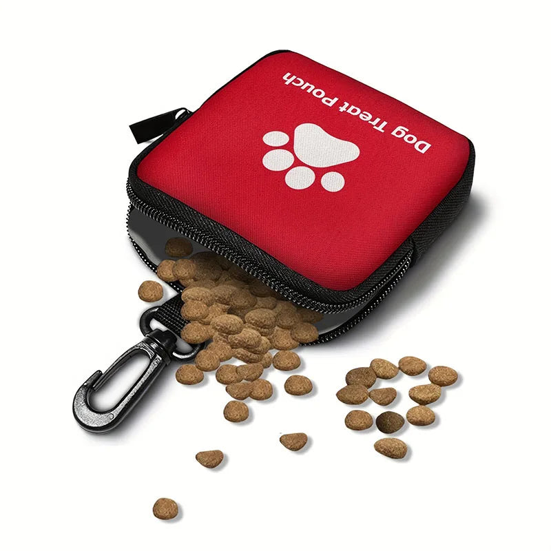 Portable Dog Treat Bag — Lightweight Training Pouch for Outdoor Walks