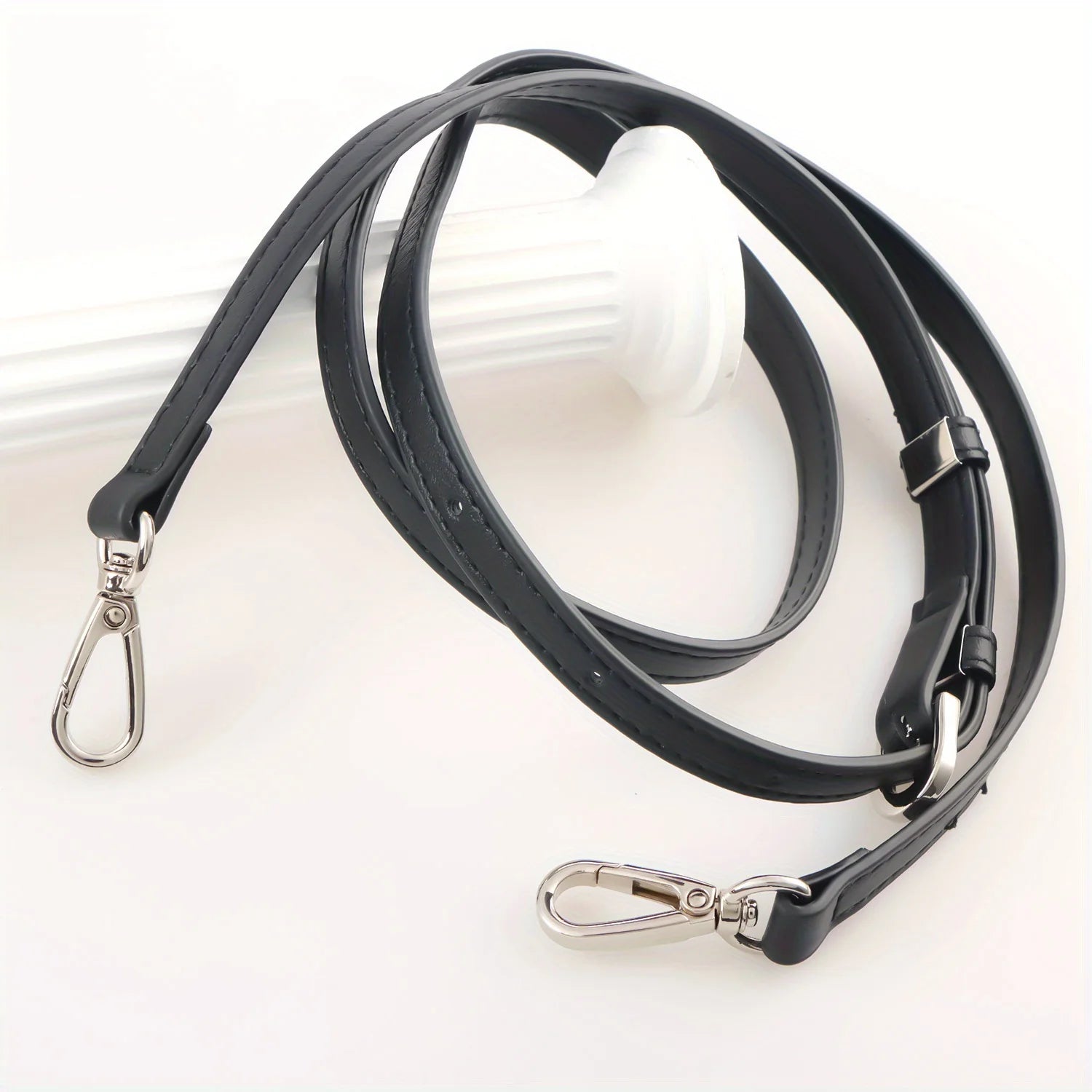 LEBATSION Leather Purse Strap — Adjustable Replacement Shoulder Strap for Handbags