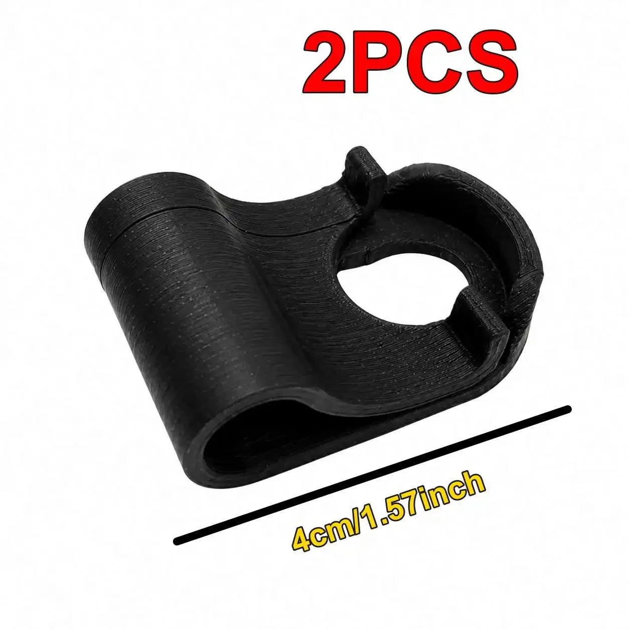 Guitar Strap Lock Wire Keeper — Instrument Cable Retaining Clip, 2-Pack