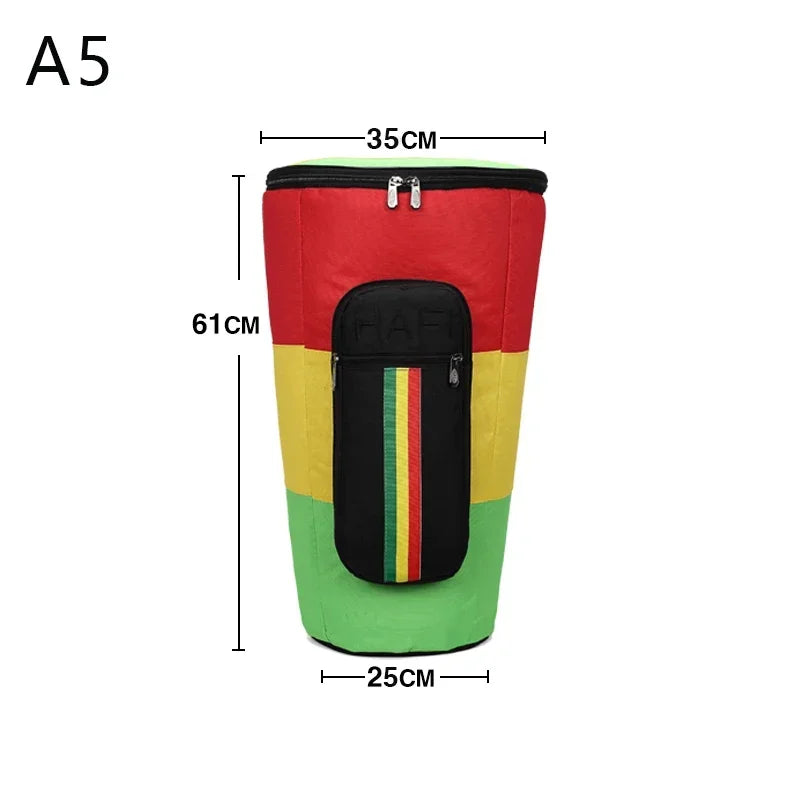 Djembe Drum Carrying Bag — Shockproof and Waterproof Canvas Case