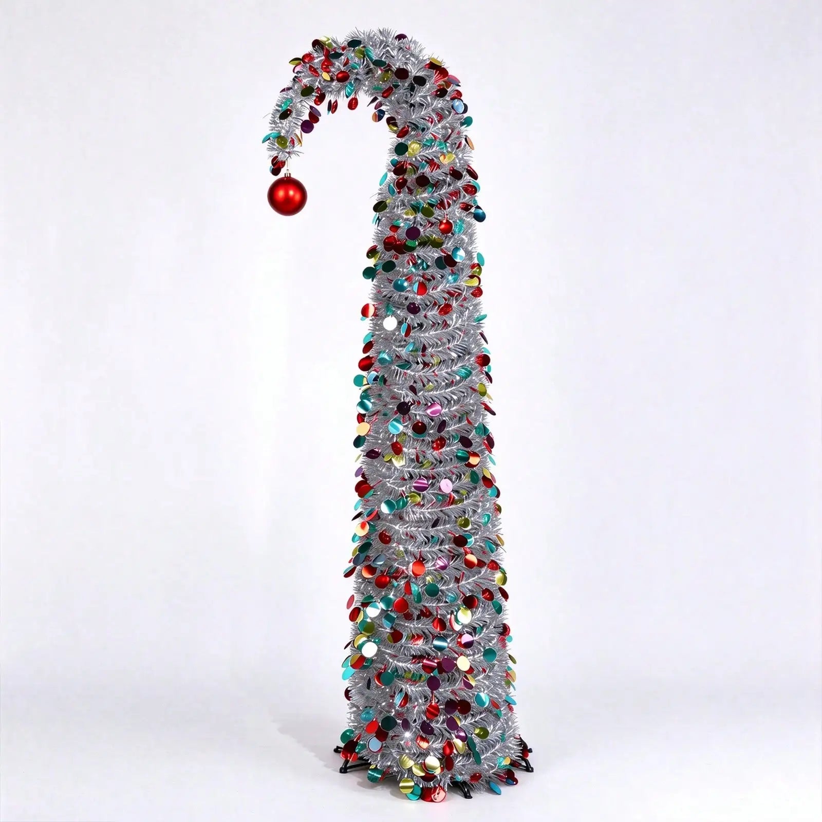 Slim Christmas Tree — Space Saving Decor