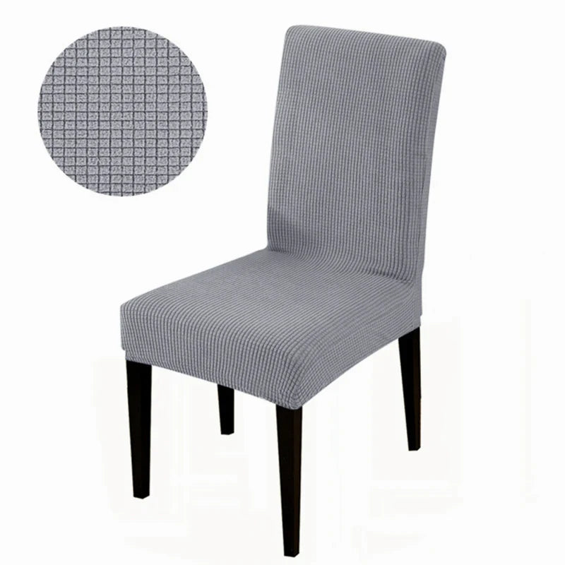 Universal Elastic Chair Cover — Stretchable Fabric Seat Protector