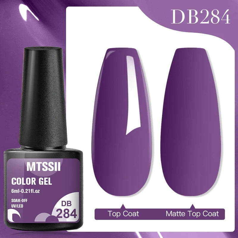 Mtssii Reflective Glitter Gel Nail Polish — Sparkling Holographic Effect