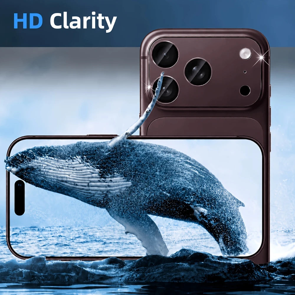 NNBILI Metal Glass Camera Lens Protector — Durable Lens Cover Accessory