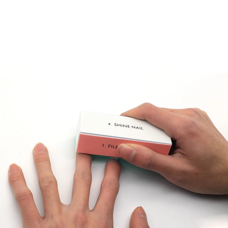 FUMOSIK Nail Buffer Block — Professional Manicure & Pedicure Smoothing Tool