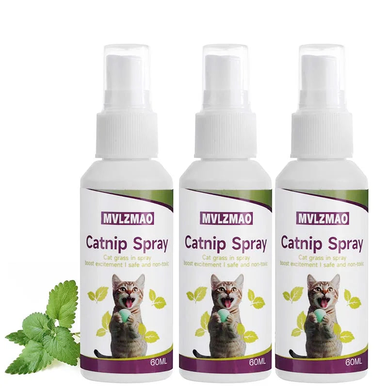 Catnip Behavior Spray — Playful Stimulant & Stress Relief Mist