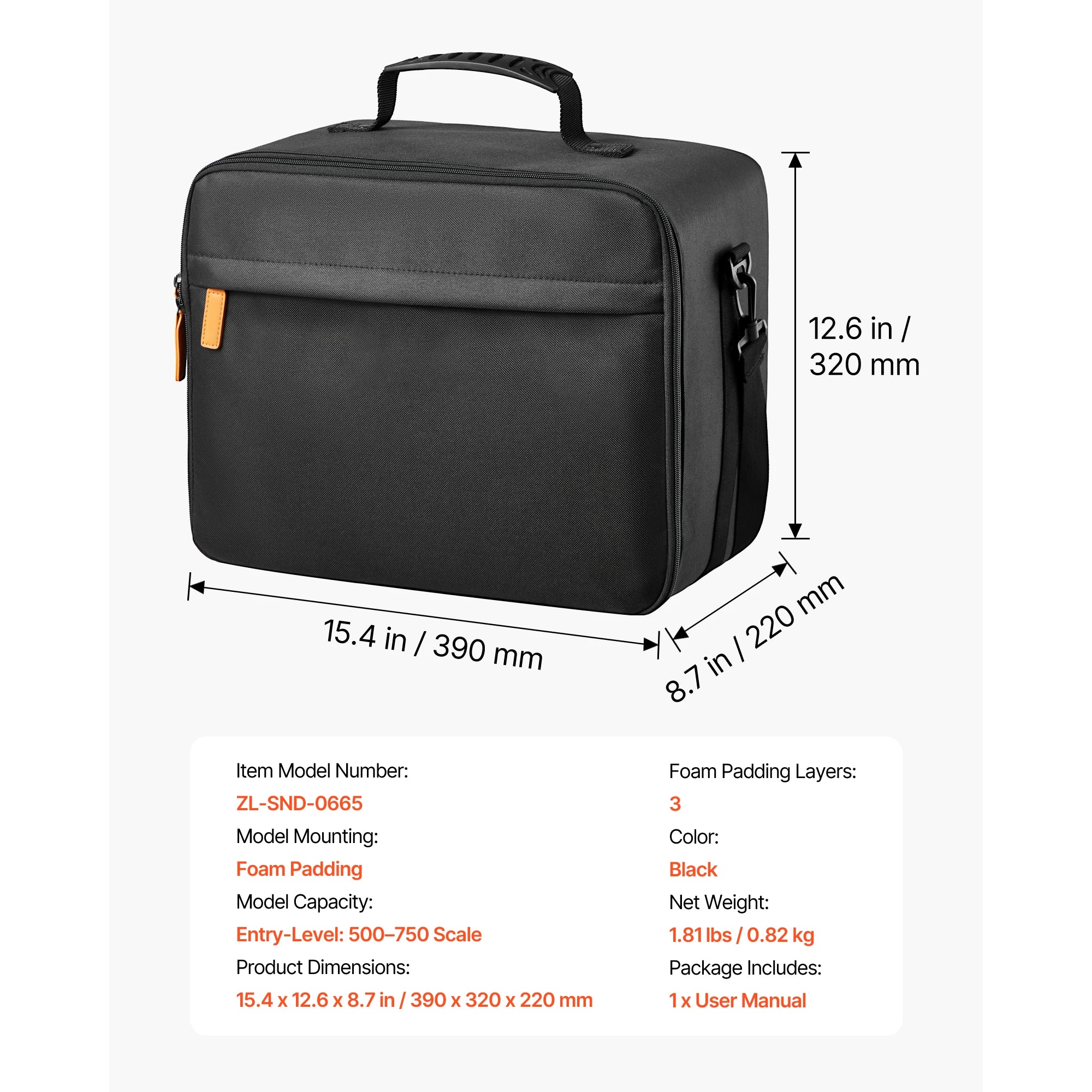Miniature Transport Carrying Case — Protective Storage for Scale Models