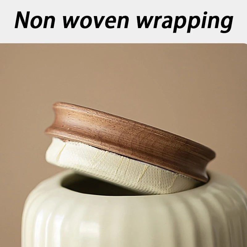 OIMG Ceramic Pet Memorial Urn — Retro Style Cremation Keepsake for Dogs and Cats