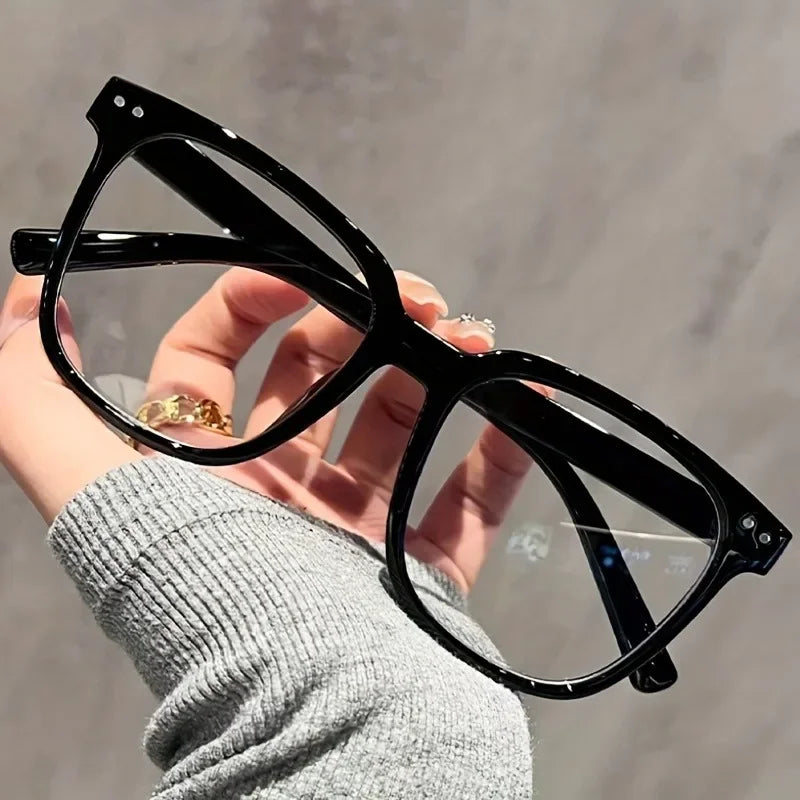 Square Blue Light Blocking Glasses — 3-Piece Unisex Eyewear Set