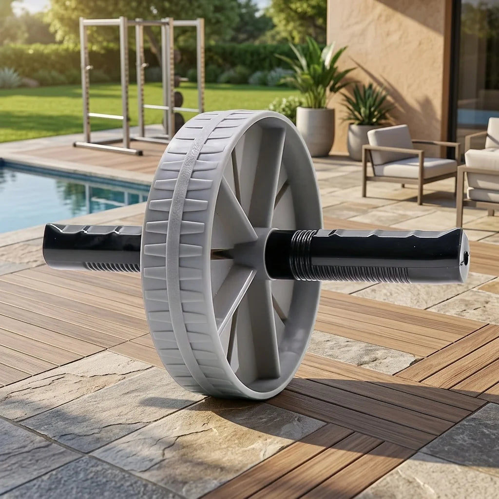 Abdominal Roller Wheel — Core Strength Trainer for Home Workouts