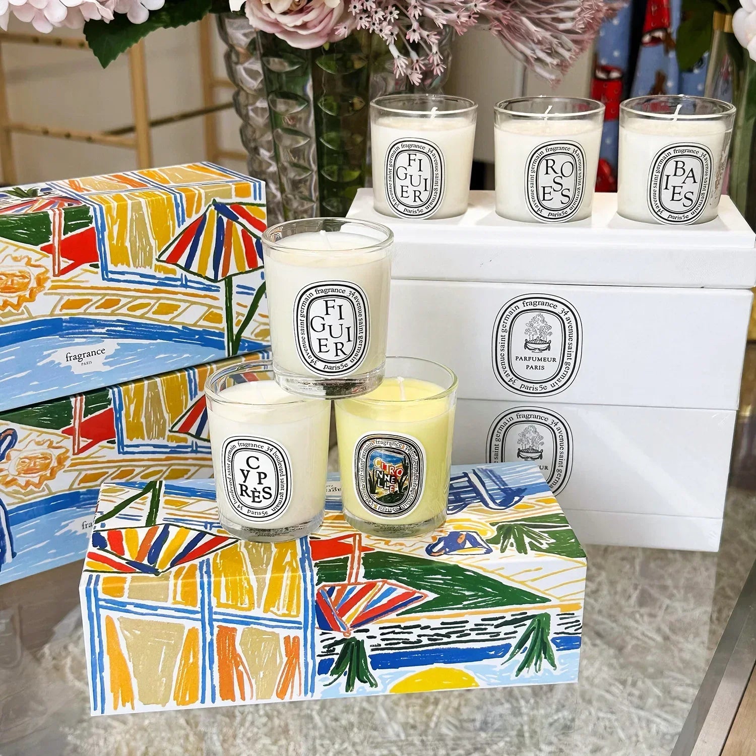Aromatherapy Scented Candle — Elegant Gel Wax Home Fragrance Gift