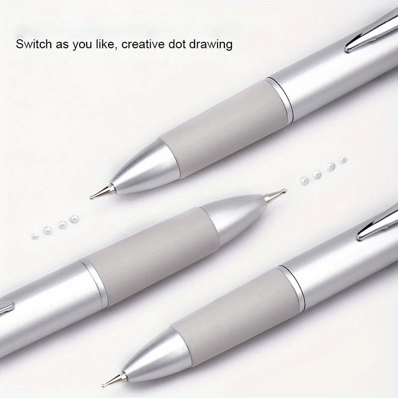 Nail Art Dotting Pen — Ballpoint Design Manicure Tool for Precision Dotting
