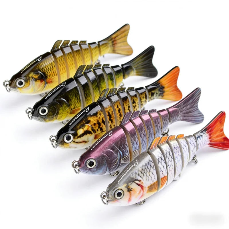 Multi-Section Fishing Lure Set — Versatile Artificial Bait for Various Waters