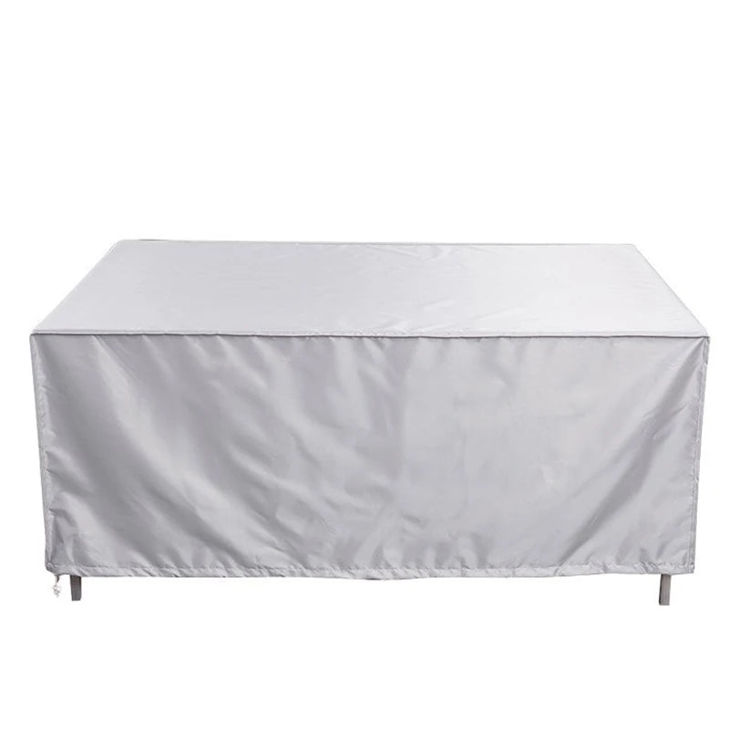 Square Outdoor Furniture Cover — Waterproof UV Protection, Heavy Duty