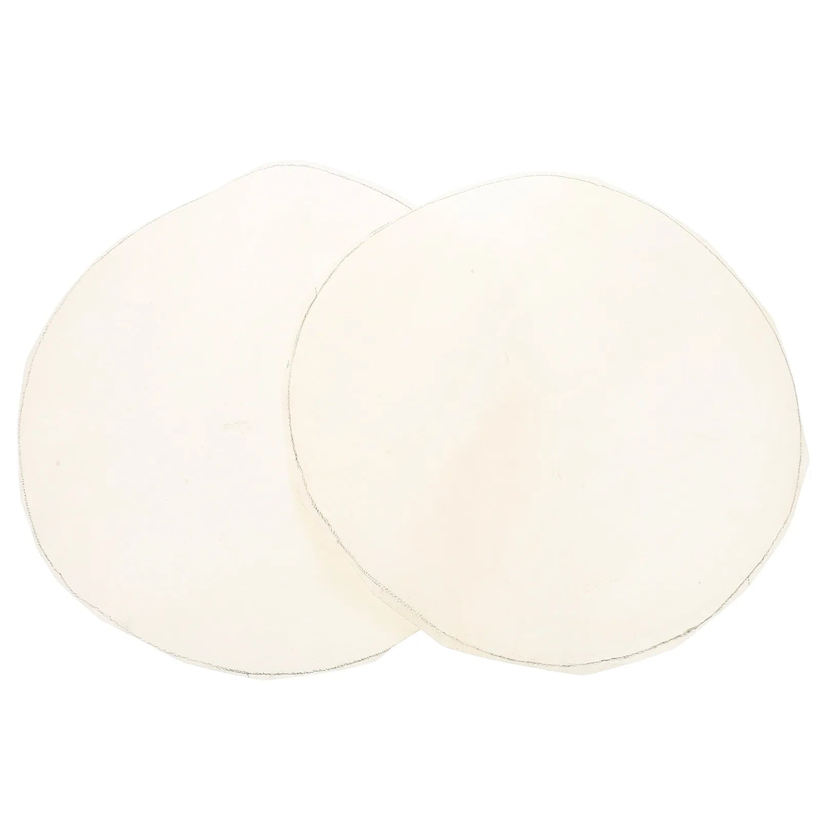 Natural Goat Skin Drum Heads — 2-Piece Set for Percussion Repair