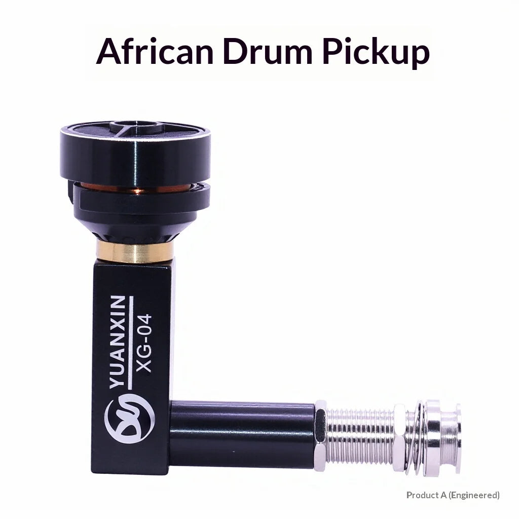 African Drum Pickup Microphone — Professional Sound Enhancement for Djembe