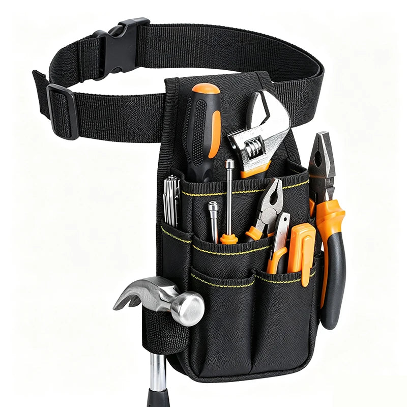 Deli Multi-Functional Tool Waist Pouch — Durable Oxford Cloth Organizer