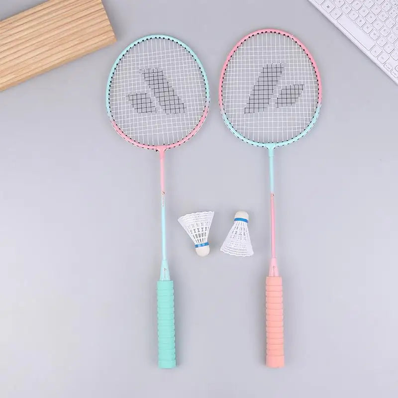 JETTING Badminton Set — Durable Iron Alloy Rackets with Shuttlecocks