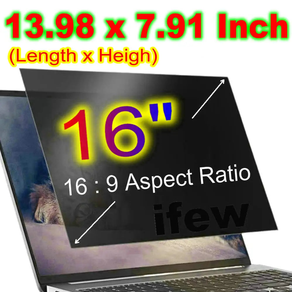 IFEW Privacy Screen Protector — Anti-Spy Matte Film for Laptops