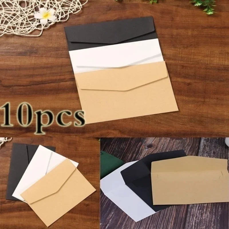 Kraft Paper Envelopes — Vintage Style Stationery for Invitations & Gifts