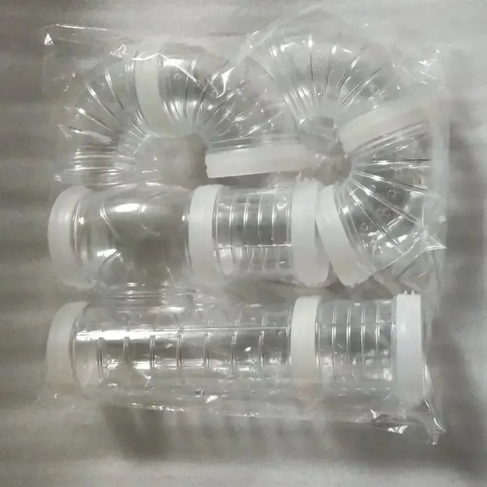 DIY Small Animal Tube Maze Set — Customizable Tunnel System for Cages