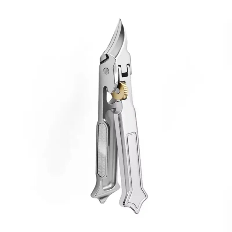 Stainless Steel Nail Clipper — Precision Trimmer with Built-In File