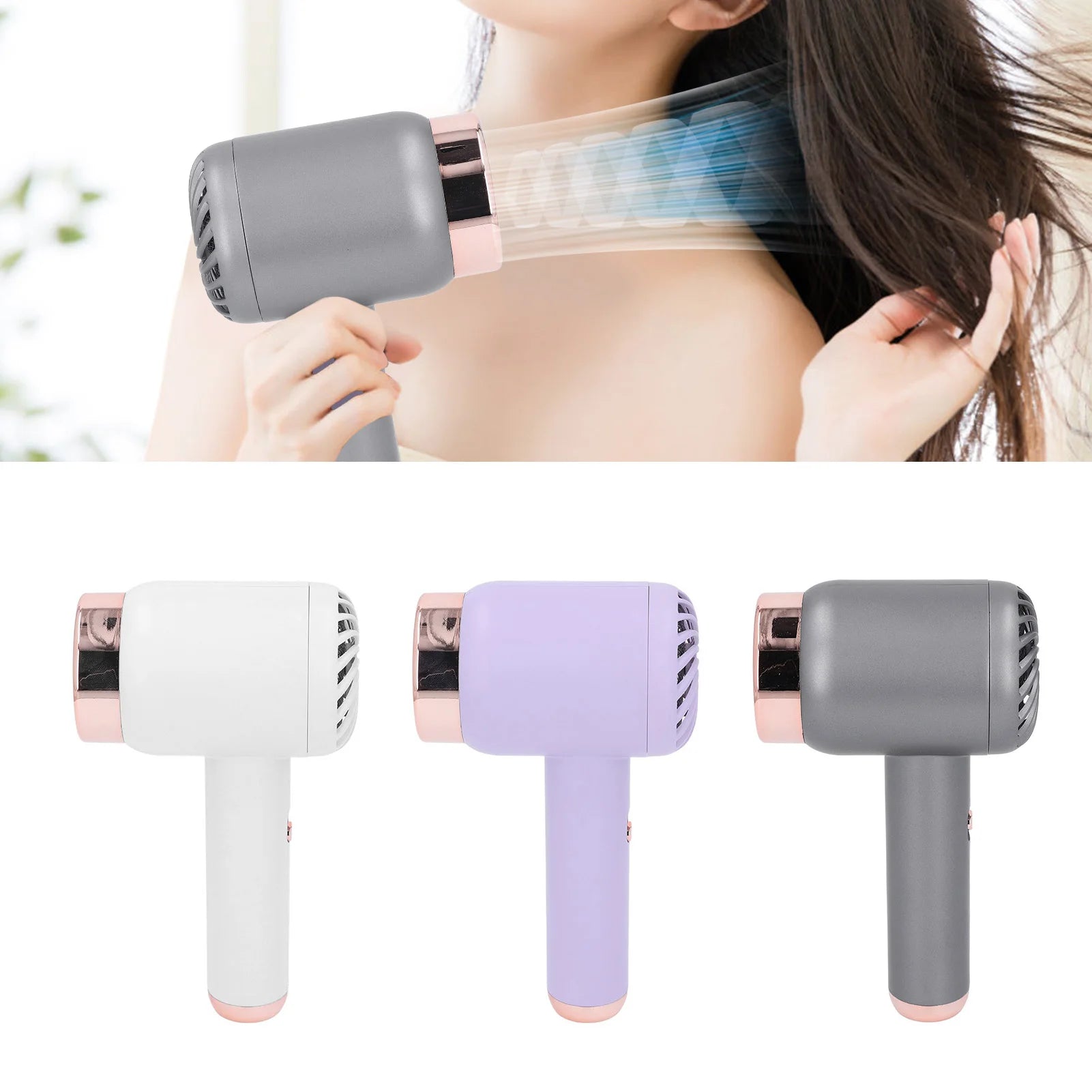 Romellar Ionic Hair Dryer — Dual Use Cordless and Plug-In Design