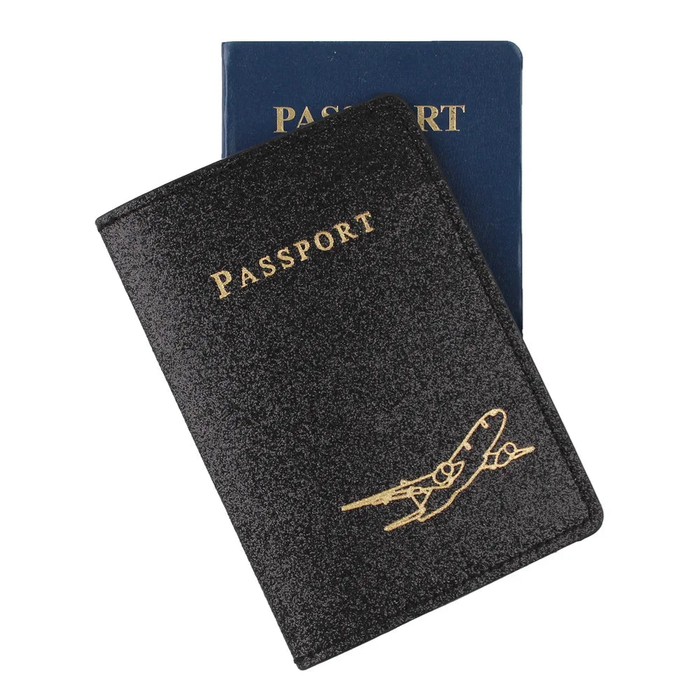 eTya PU Leather Passport Case — Waterproof Travel Document Holder