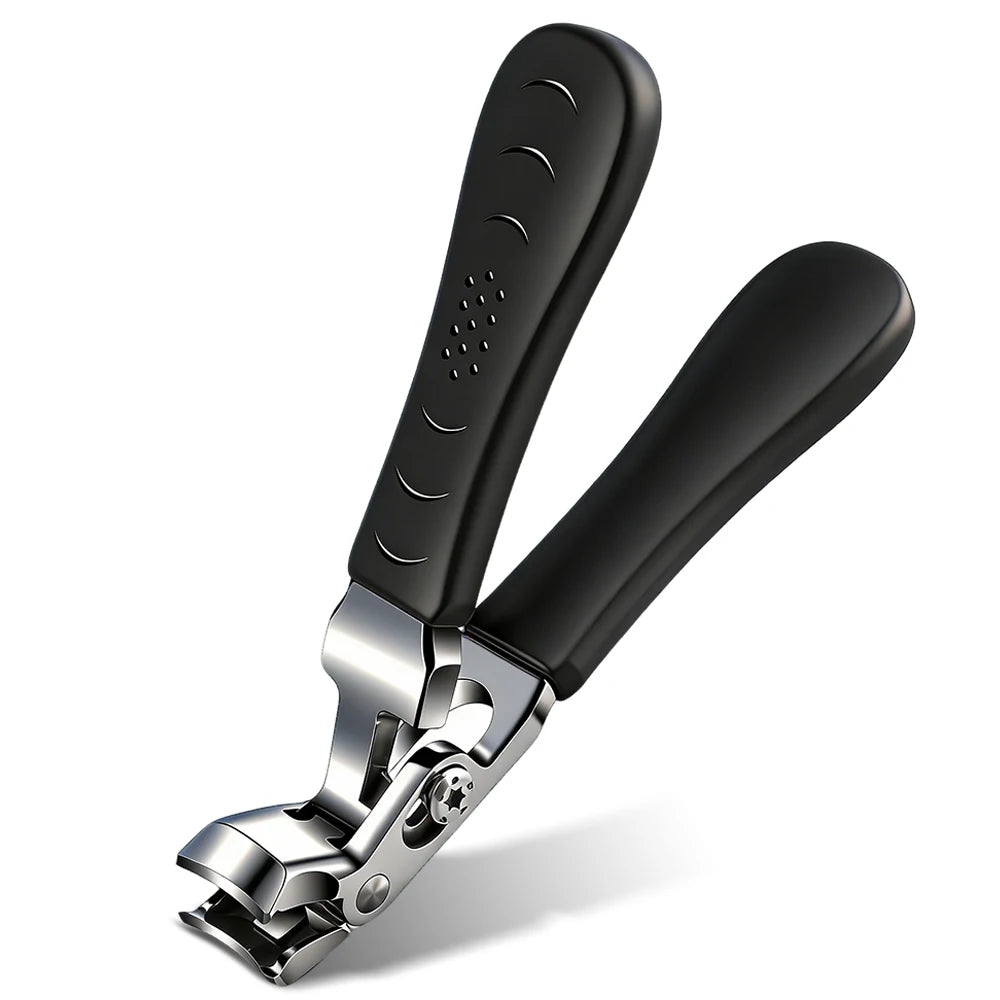 Andvictory Heavy Duty Nail Clipper — Angled Head with Built-In Catcher