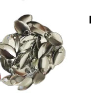 Fish Scale Jewelry Findings — Metal Scale Pieces for DIY Crafts