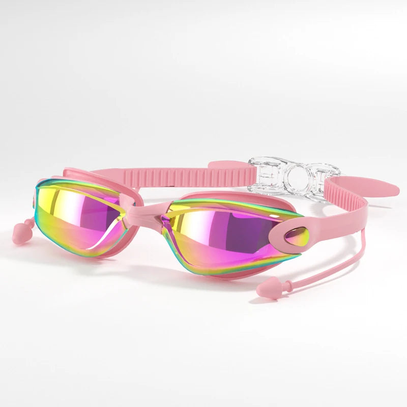 Professional Anti-Fog Swimming Goggles — Waterproof HD Vision Eyewear