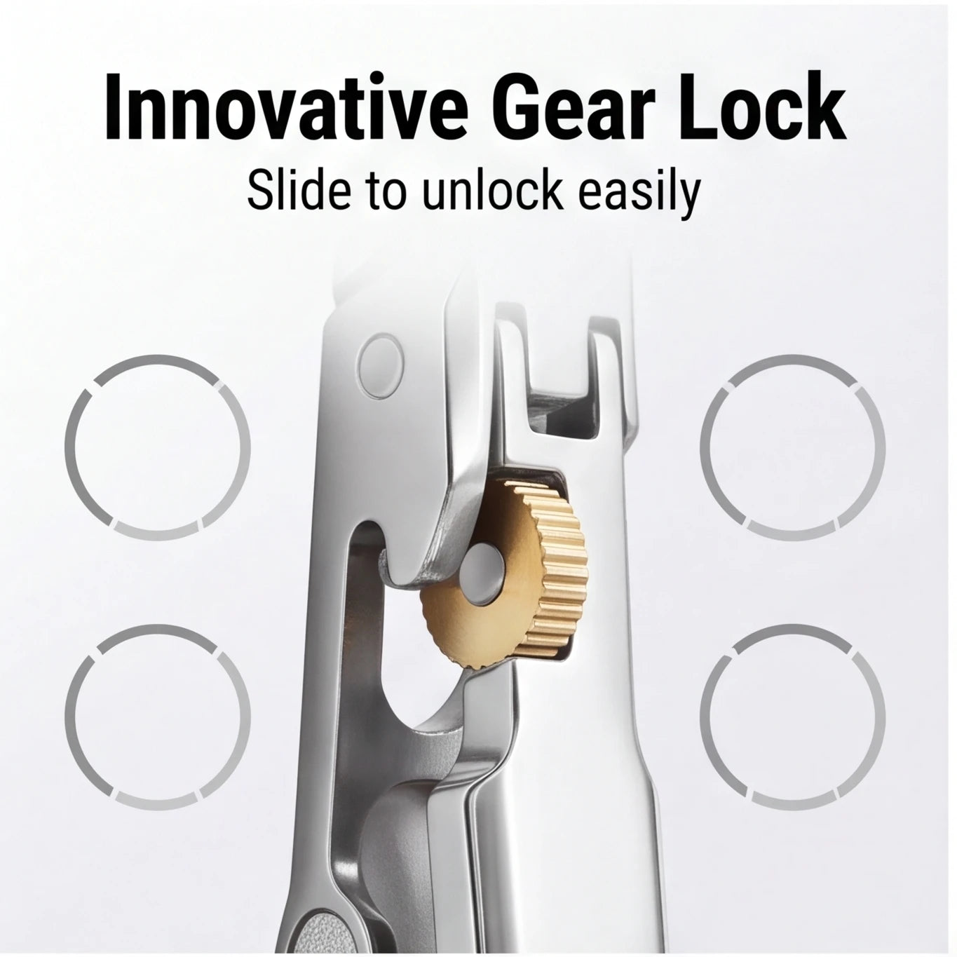 Stainless Steel Nail Clipper — Precision Trimmer with Built-In File