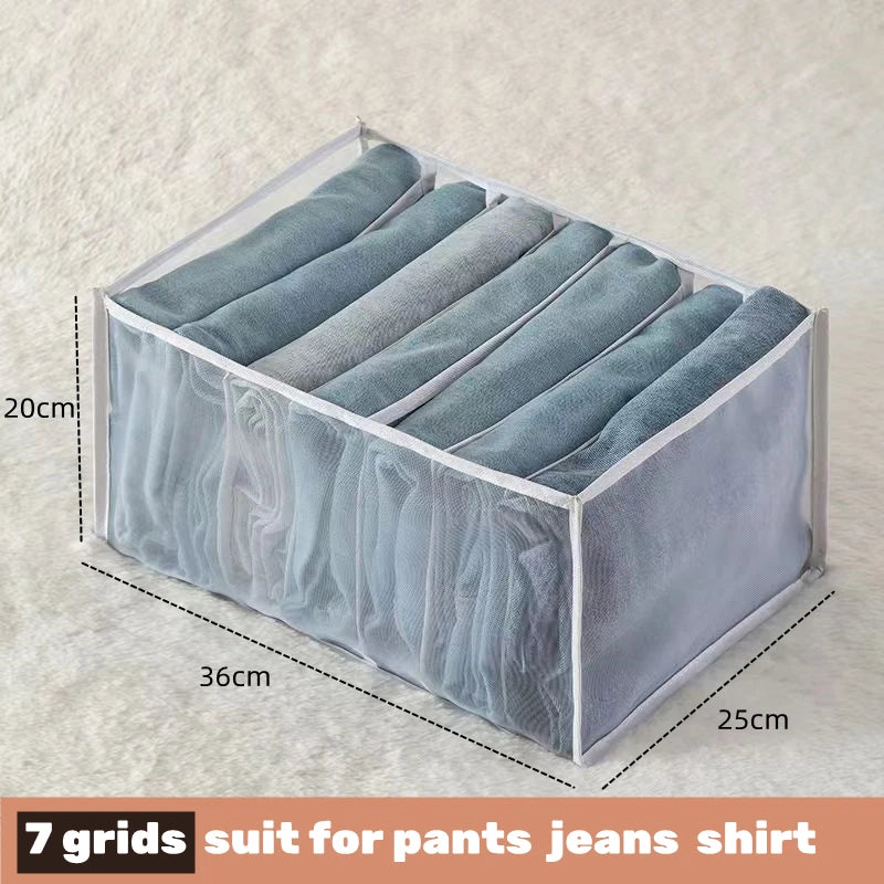 PGY Drawer Organizer Dividers — Multi-Grid Storage for Underwear and Socks