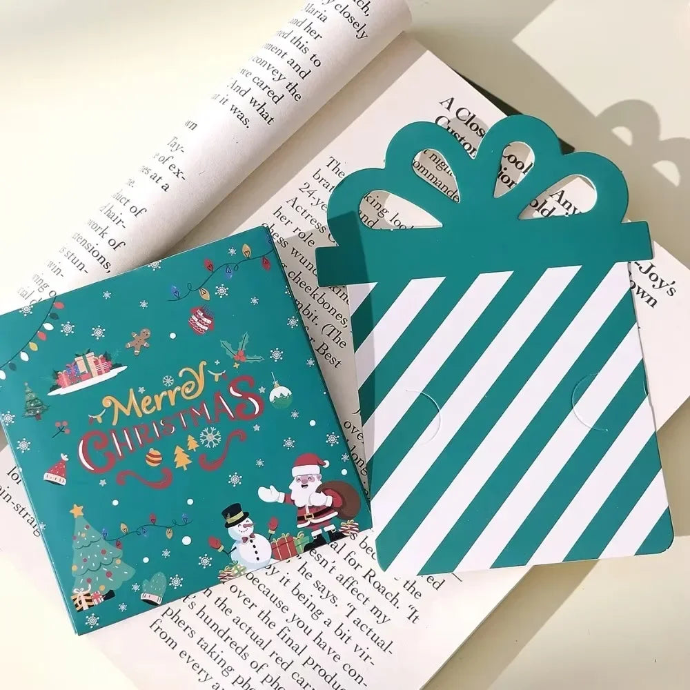 Christmas Cash Style Card Holders — Decorative Holiday Gift Holders, 3-Piece Set