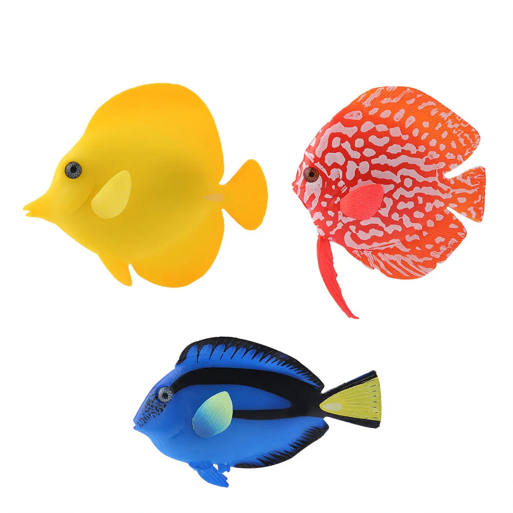 TOPINCN Luminous Artificial Fish — Realistic Aquarium Decoration Ornament