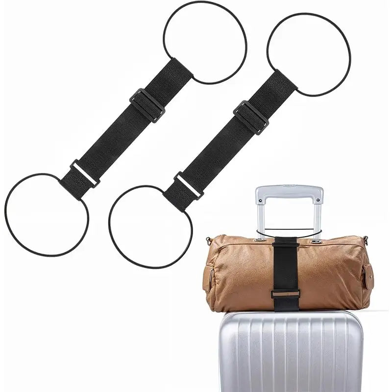 Adjustable Elastic Luggage Strap — Secure Bungee Belt for Suitcases
