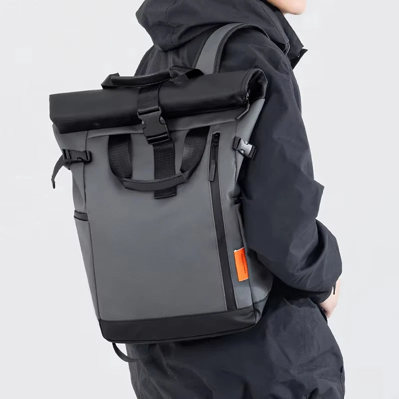 Furukroa Men's Travel Laptop Backpack — Waterproof Outdoor Hiking Rucksack