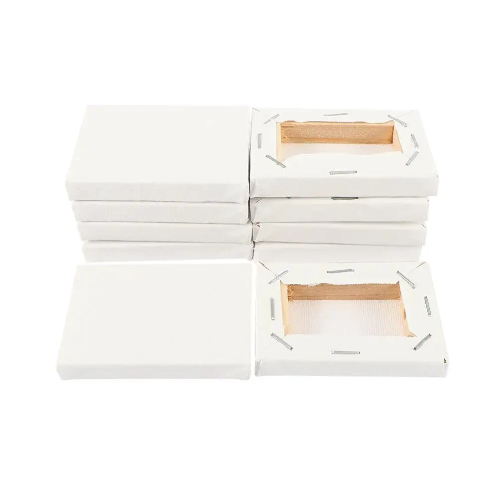 Mini Wooden Stretched Canvas Boards — Small Art Supplies for Oil & Acrylic Painting