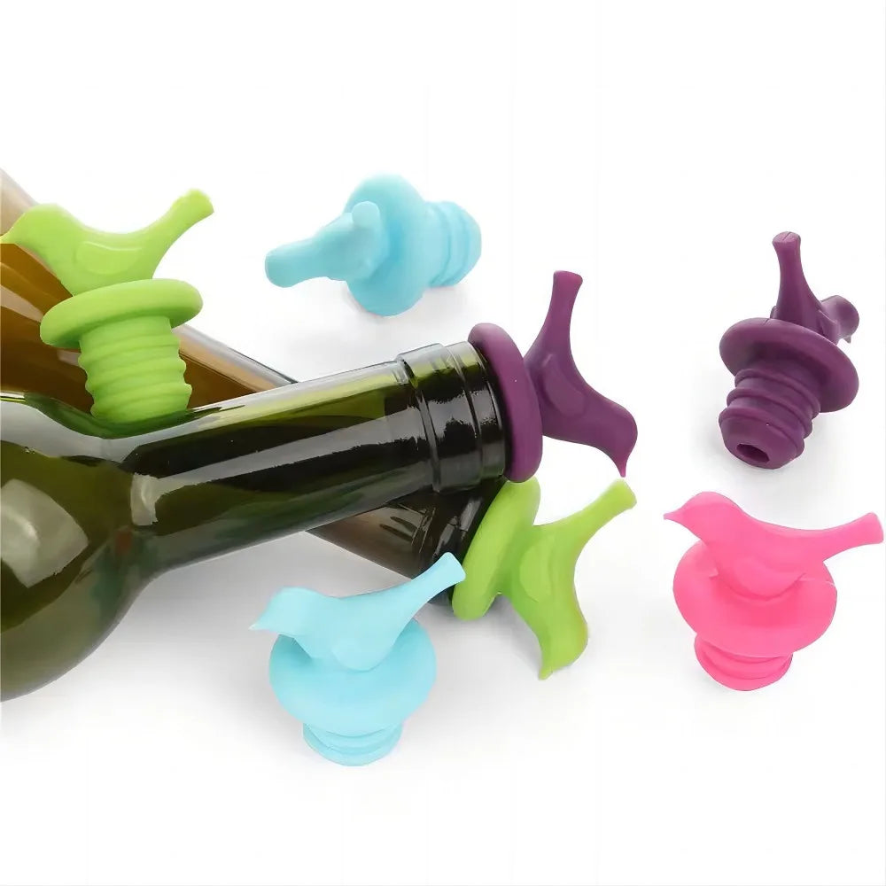 Silicone Cucumber Bottle Stopper — Leakproof Wine & Beverage Plug