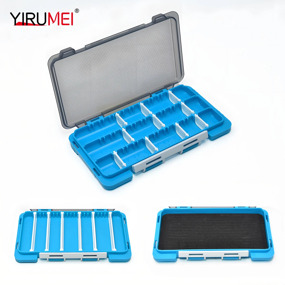 YIRUMEI Fishing Tackle Box — Modular Storage for Hooks and Lures