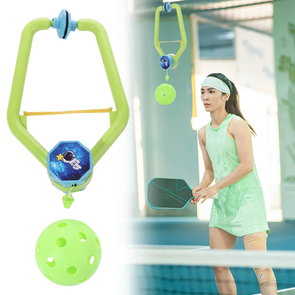 Adjustable Hanging Pickleball Trainer — Continuous Practice Tool for Skill Improvement