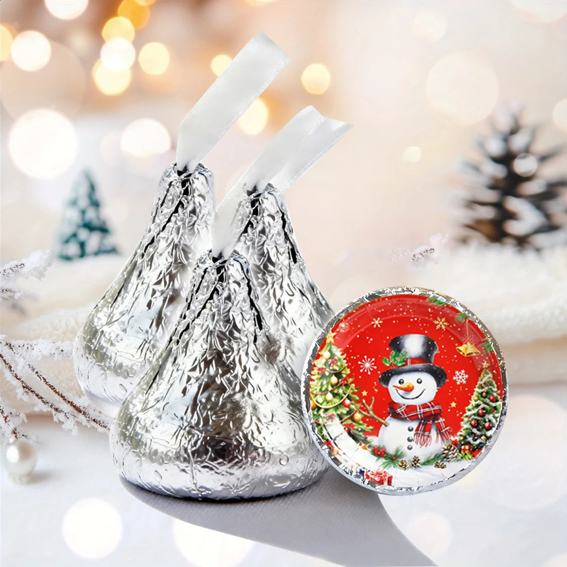 Custom Photo Stickers — Personalized Labels for Chocolates and Party Decor